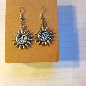 Sun and Moon Earrings